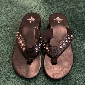 Gypsy Soule flip flops